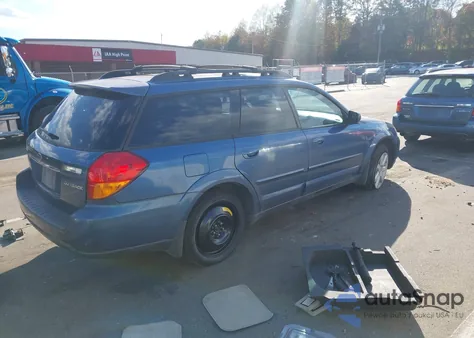 2007 Subaru Outback 2.5I Limited из США, поврежденный, VIN 4S4BP62C777336305